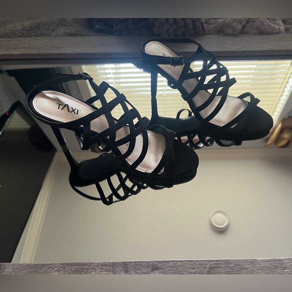 Woman’s high heels